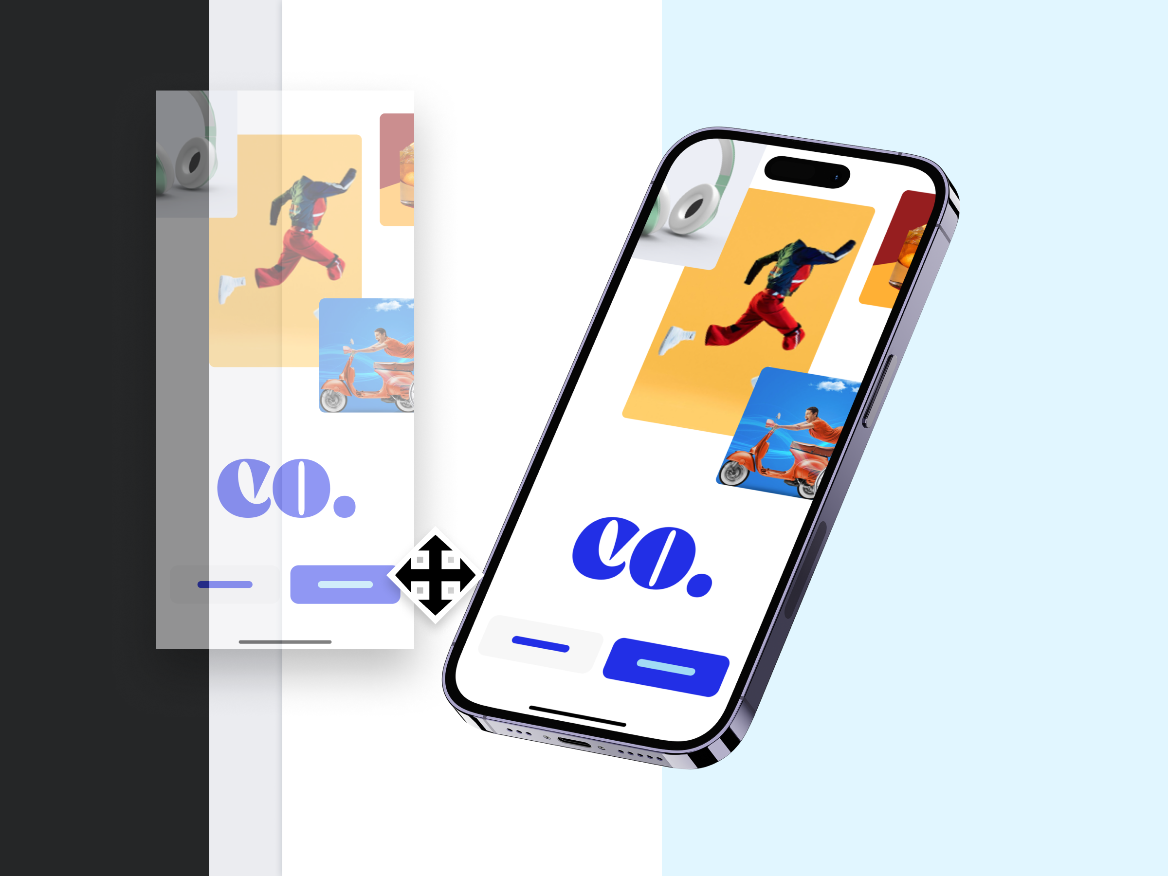 Mockups dashboard view — app on the Canva Apps
